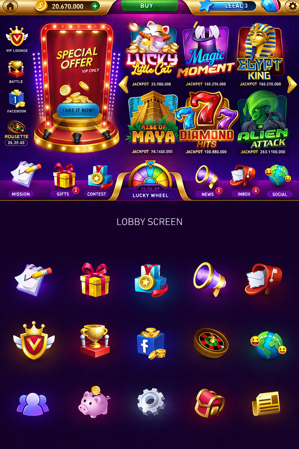 Slot Freebies game